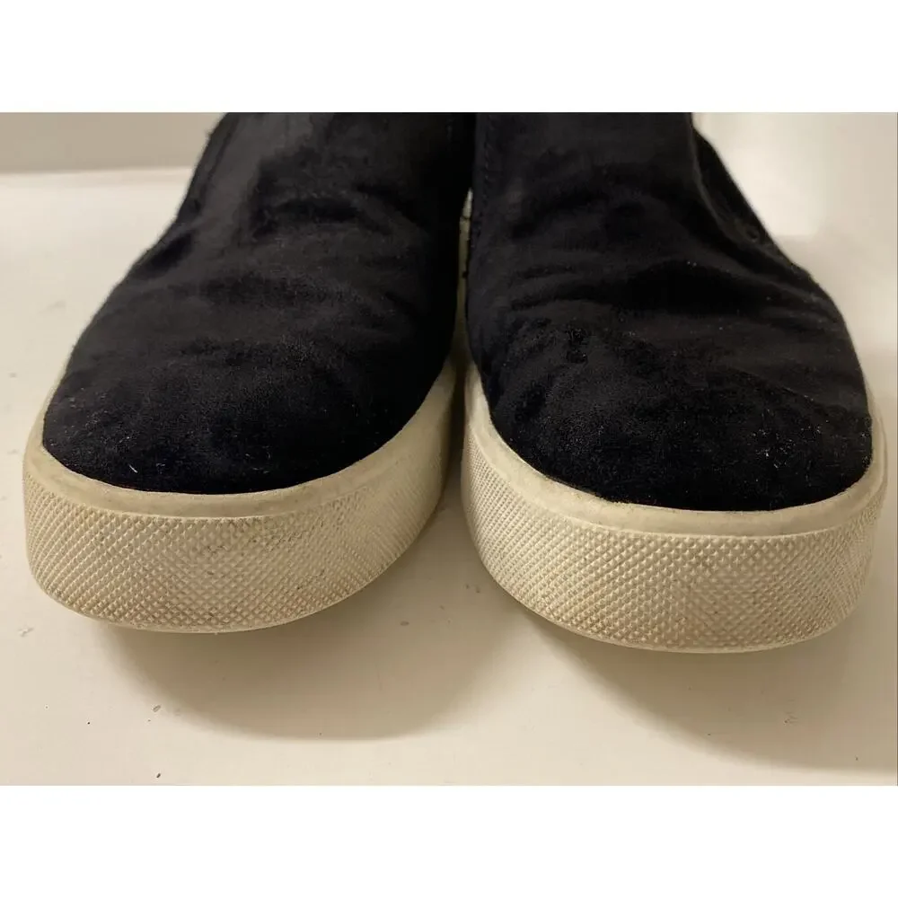 VINCE Slip On Black Leather‎ Mens Shoes Size 9M UK 40 Casual Dress